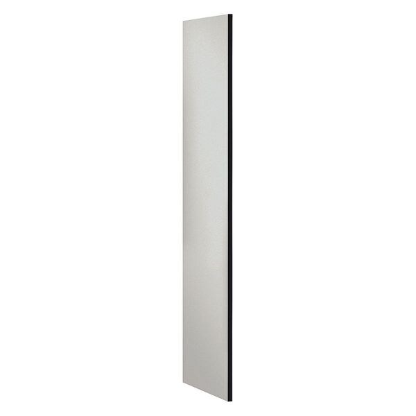 End Panel, Flat Top, 18" Wx60" H, Gray