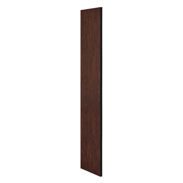 End Panel, Flat Top, 18" Wx60" H, Mahogany