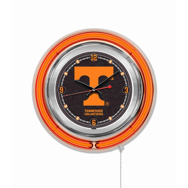 University of Tennessee Double Neon 15" Clock