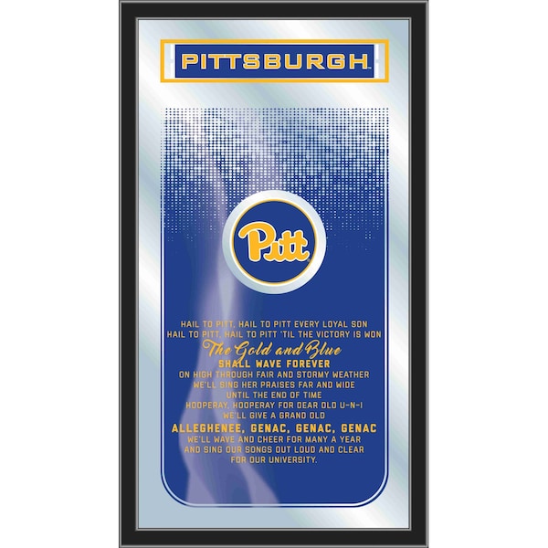 Pitt 26" x 15" Fight Song Mirror