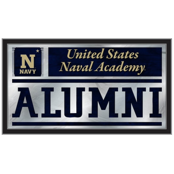 US Naval Academy NAVY 26" x 15" Alumni Mirror