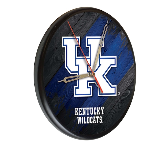 University of Kentucky 13" Solid Wood Clock