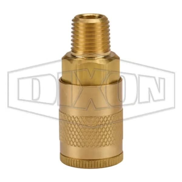 Tru-Flate Air Chief Automotive Male Quick Connect Coupler, Quick Connect Coupler x NPTF, 300 psi Pre