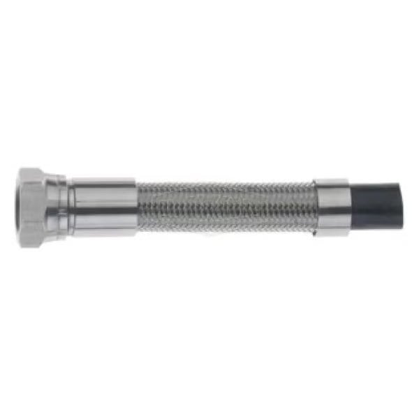 Conductive Smooth Bore PTFE Hose, 1 in Nominal, 1 ft L, 1000 psi Working, Braided 304 SS, Domestic