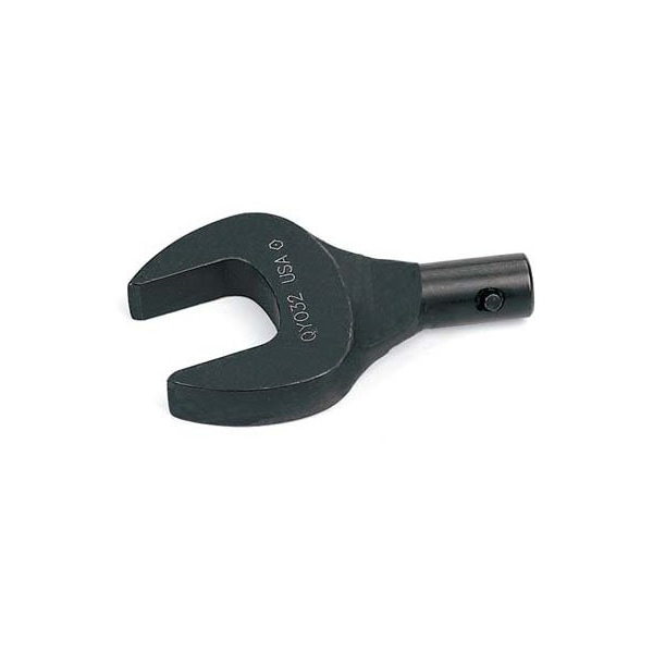 CDI Torque Wrench Head, Open End, X, 1-3/4"