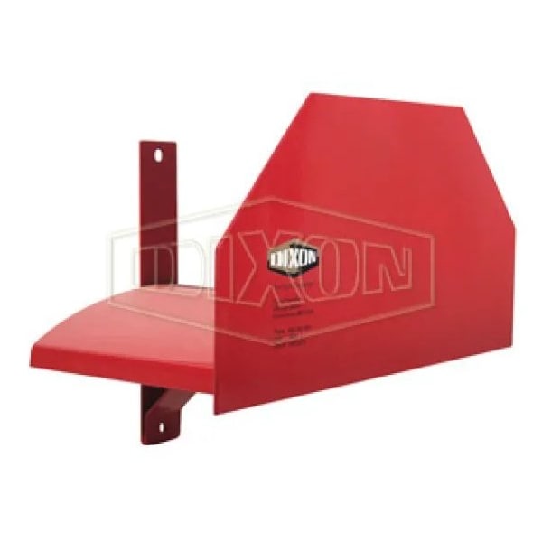 Saddle Hose Rack, For Use with Fire or Water Hose, 1-1/2 to 1-3/4 in Hose, Steel, Domestic