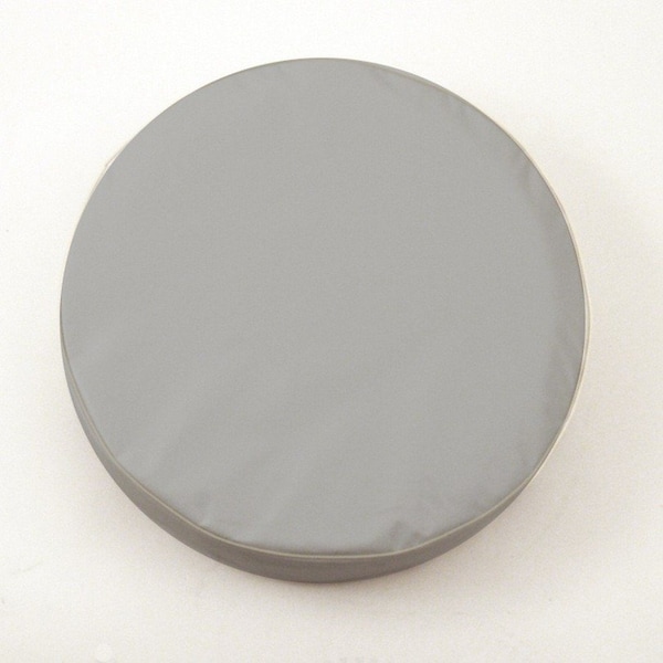 21-1/2" x 8" Plain Gray Tire Cover