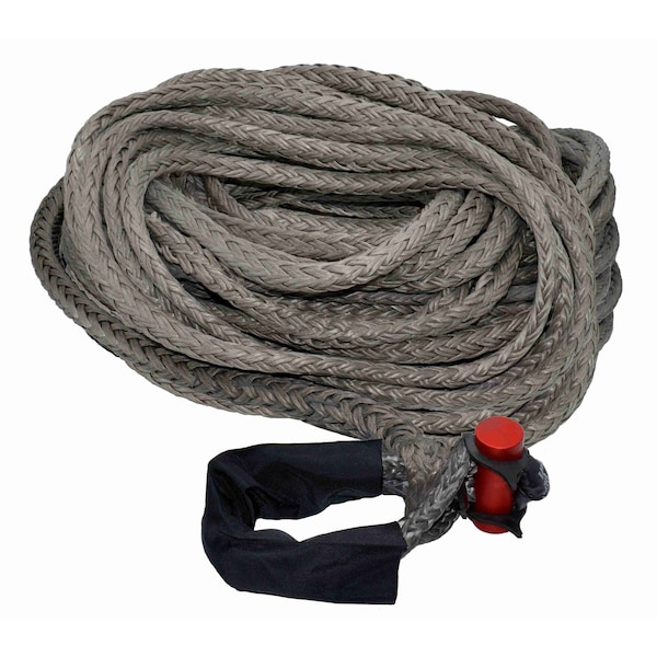 9/16 in. x 125 ft. 13,166 lbs. WLL. LockJaw Synthetic Winch Line w/Integrated Shackle