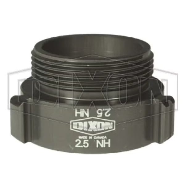 Style N37 Rocker Lug Hydrant Adapter, Female NST NH x Male NST NH Connection, Aluminum, Hardcoat