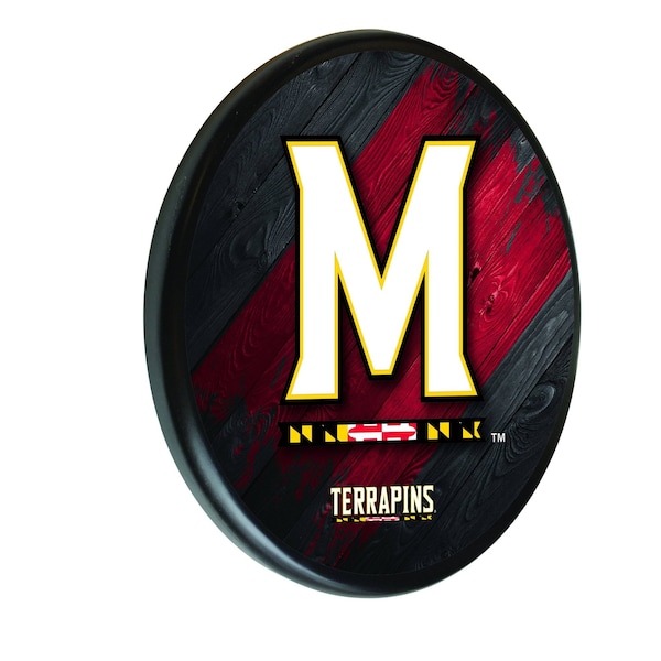 University of Maryland 13" Solid Wood Sign