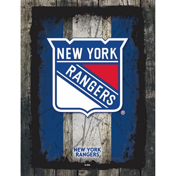 New York Rangers 24" x 32" Canvas Wall Art