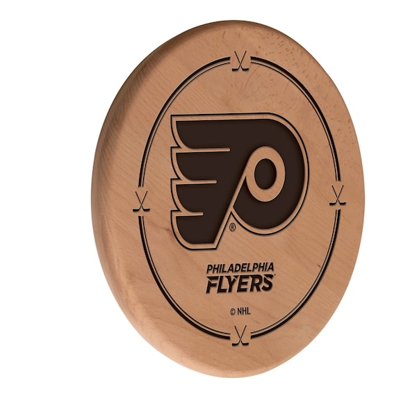 Philadelphia Flyers  13" Laser Engraved Solid Wood Sign