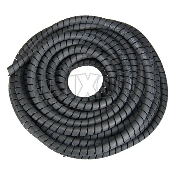 Spiral Wrap, 0.875 in Inside Dia., Black