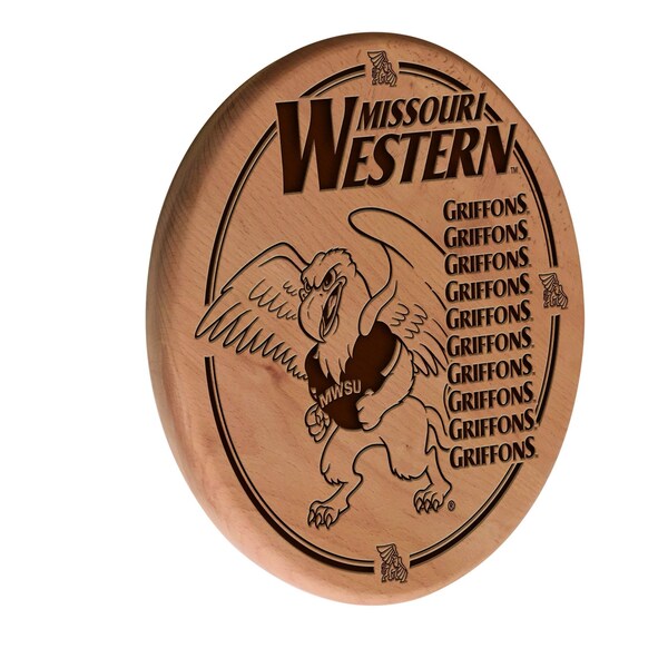 Missouri Western State University 13" Laser Engraved Solid Wood Sign