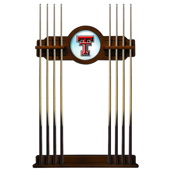 Texas Tech Cue Rack in Chardonnay Finish