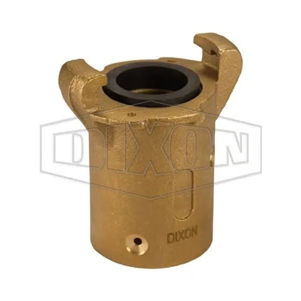 Sand Blast Quick Coupling, 1 x 1-7/8 in, Brass, Domestic
