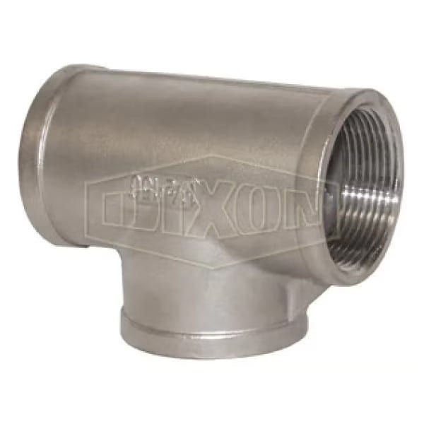 Threaded Pipe Tee, 2 in, FNPT, 150 lb, 316 SS, Domestic