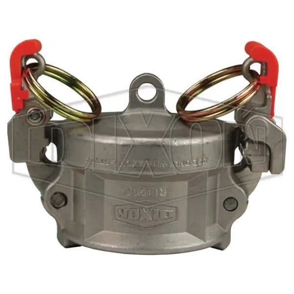 Vent-Lock Safety EZ Boss-Lock Type H Cam and Groove Dust Cap with Cam Arms, 3 in, 70DegF Ambient