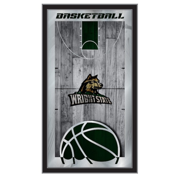 Wright State 15" x 26" Basketball Mirror