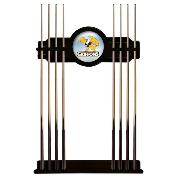 Missouri Western State Cue Rack in Black Finish