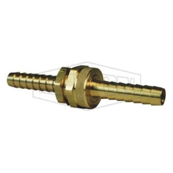Long Shank Coupling, 1 in Nominal, NPSM x Hose End Style, Domestic