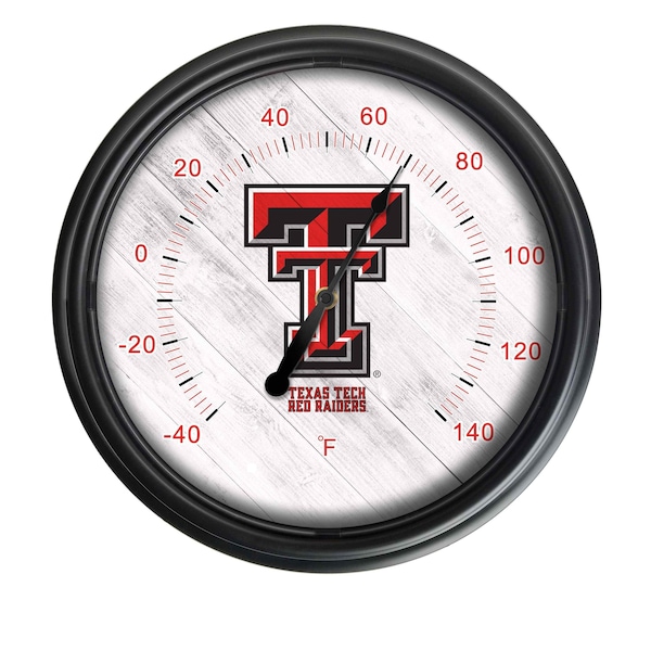 Texas Tech University Indoor/Outdoor LED Thermometer