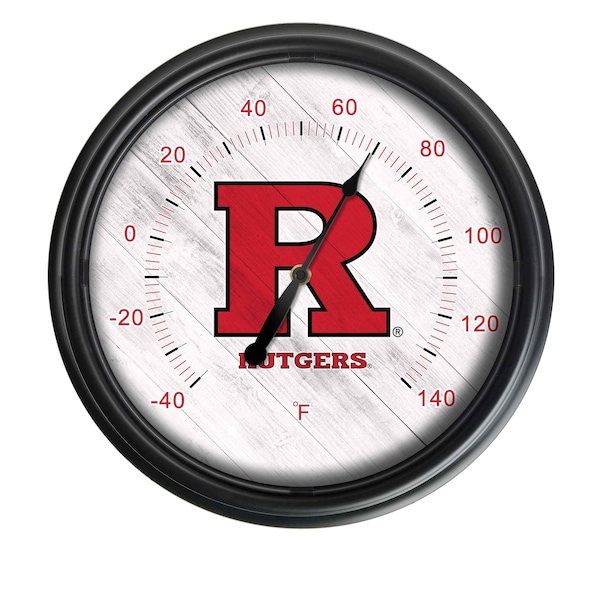 Rutgers Indoor/Outdoor LED Thermometer