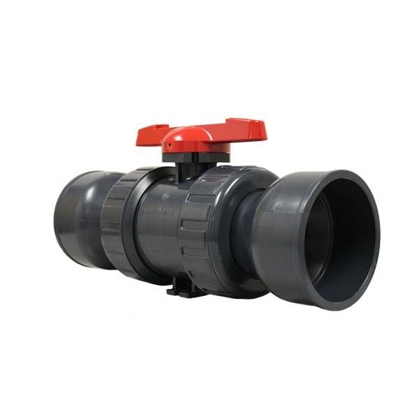 Valve, Ball, T-21, 6", PVC, FKM, Flanged