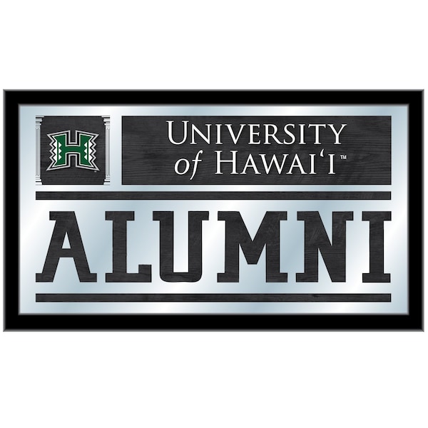 University of Hawaii 26" x 15" Alumni Mirror