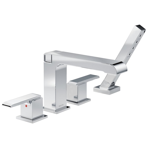 Ara Roman Tub with Hand Shower Trim