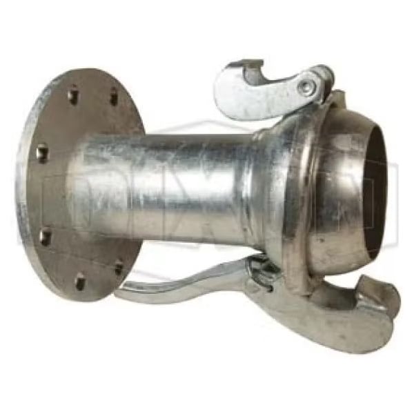 Type B Quick Connect Fitting, 12 in, Male x Class 150 ASA Flange, Steel, Domestic