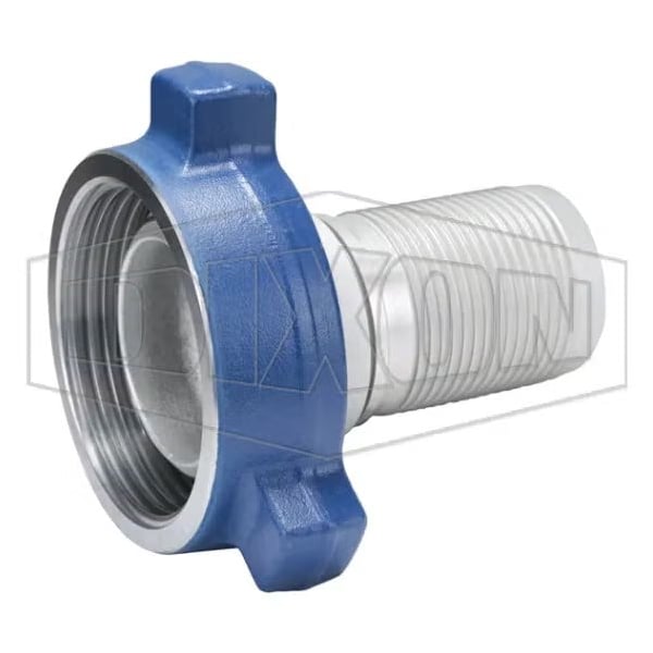 FIG 206 1 pc Male Frac Fitting with Nut and O-Ring, 4 in Nominal, Iron/Steel/Forged Steel Nut, Domes