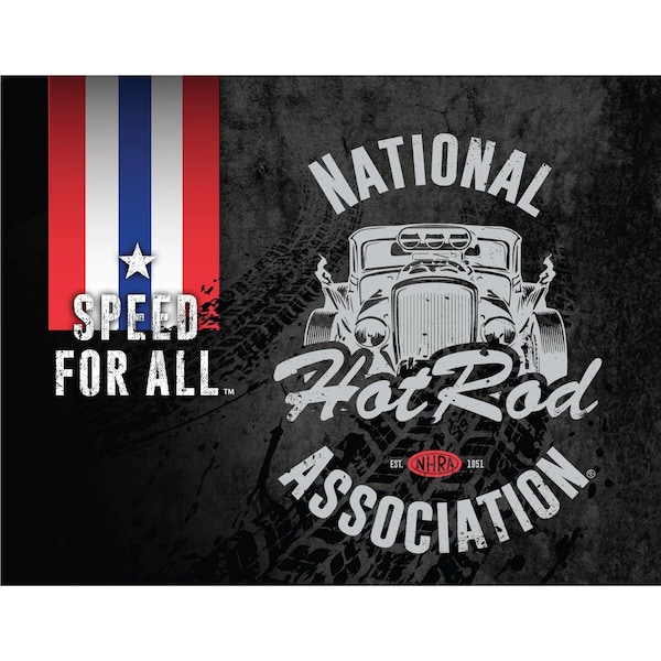 NHRA Hot Rod 15" x 20" Canvas Wall Art
