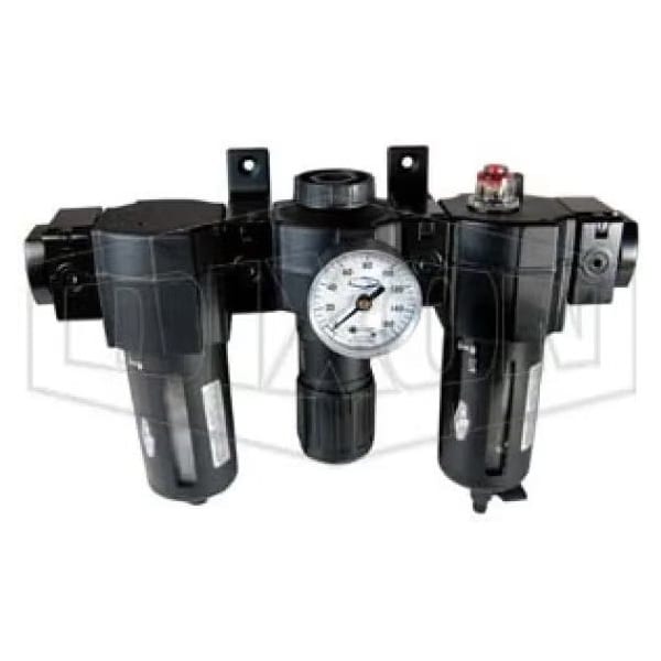 Norgren by  Standard Combination Unit, 3/4 in Port, 140 SCFM Flow Rate, Polycarbonate Bowl, 150 psi