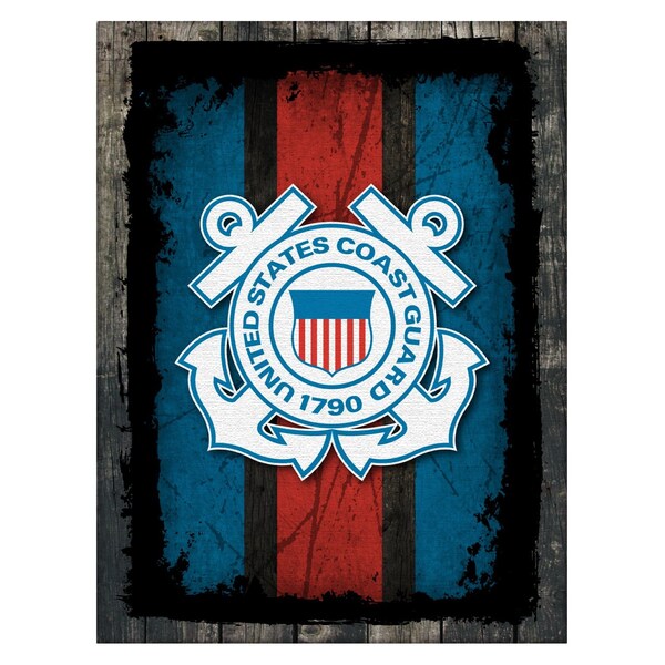 United States Coast Guard 15" x 20" Canvas Wall Art