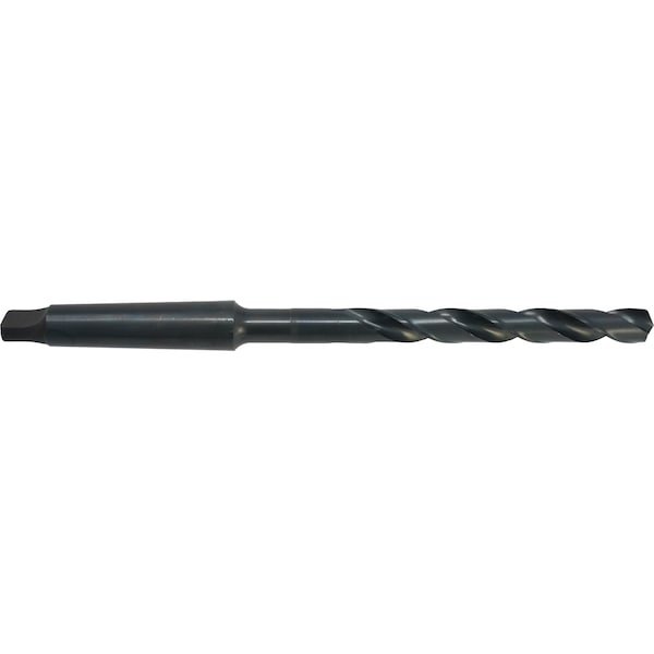 118 Degree Taper Shank Taper Length Drill Cleveland 2411 Steam Oxide HSS RHS/RHC 1-1/4