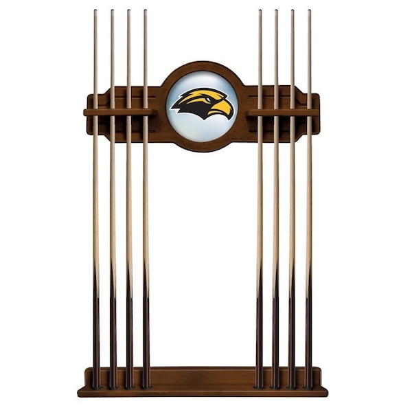 Southern Miss Cue Rack in Chardonnay Finish