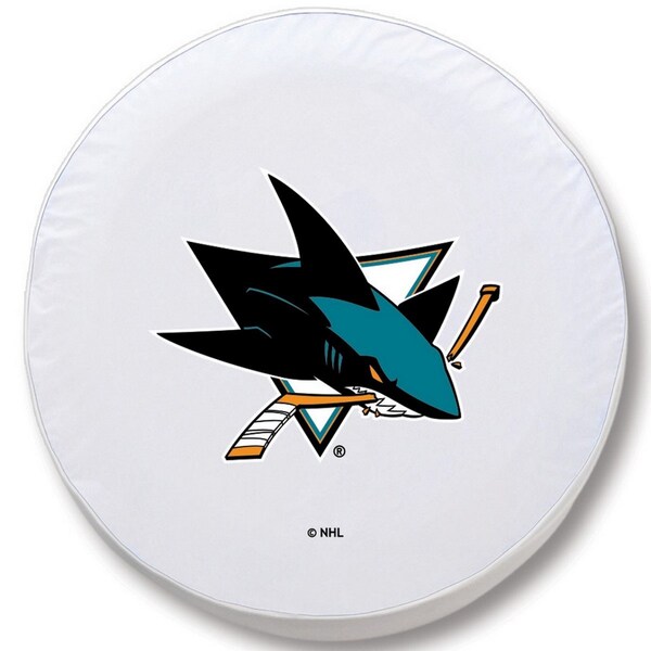 21 1/2 x 8 San Jose Sharks Tire Cover