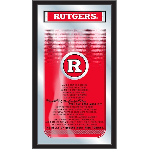 Rutgers 26" x 15" Fight Song Mirror