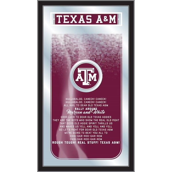 Texas A&M 26" x 15" Fight Song Mirror
