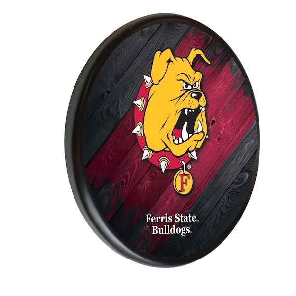 Ferris State University 13" Solid Wood Sign