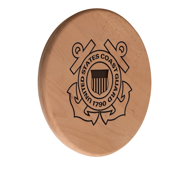 United States Coast Guard 13" Laser Engraved Solid Wood Sign