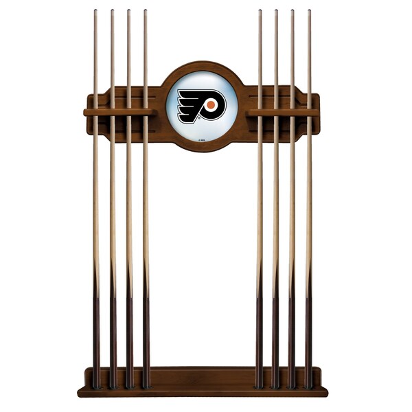 Philadelphia Flyers Cue Rack in Chardonnay Finish
