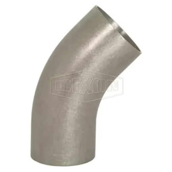 Weld Elbow, Long, Series: B2KS, Fitting/Connector Type: 45 deg Elbow, 4 in Nominal Size, 0.083 in Th