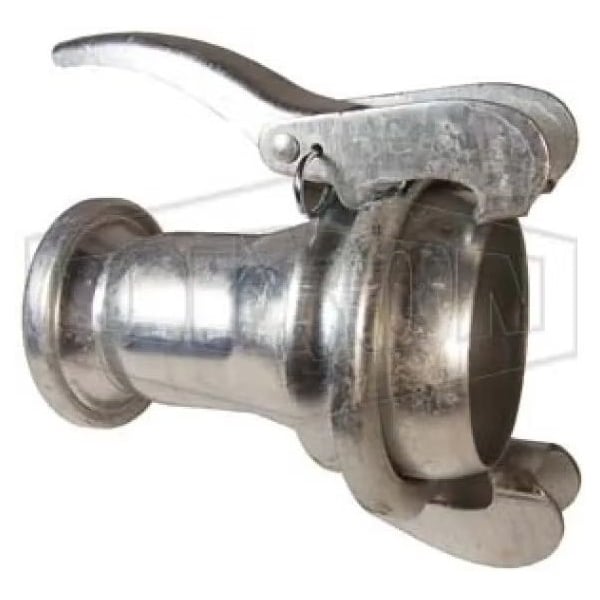 Type B Quick Connect Increaser, Quick-Connect, 8 x 10 in, MNPT x FNPT, Steel, Domestic