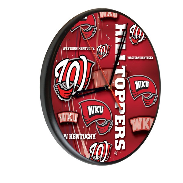 Western Kentucky University 13" Solid Wood Clock