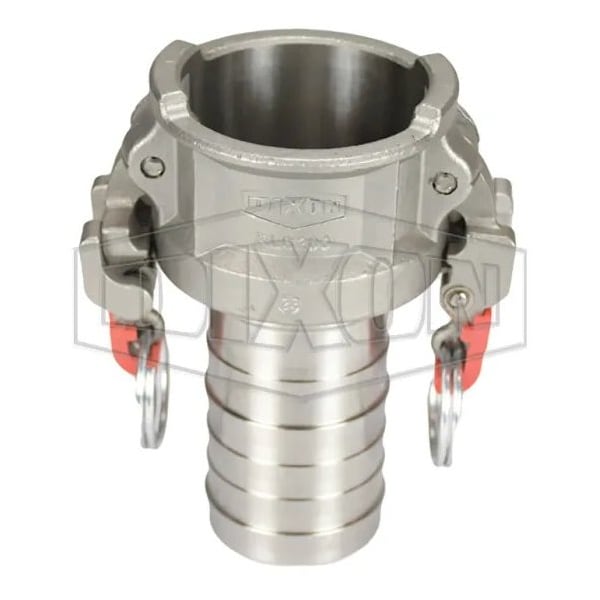 Vent-Lock Safety EZ Boss-Lock Type-C Cam and Groove Coupler with Seal and Cam Arms, 2 in Nominal,