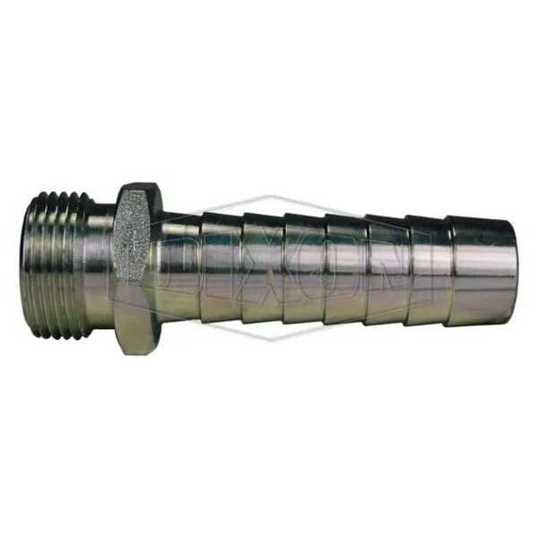 Long Shank Coupling, 3/4 x 5/8 in Nominal, Male Garden Hose Thread x Hose End Style, 2-7/8 in L, Dom