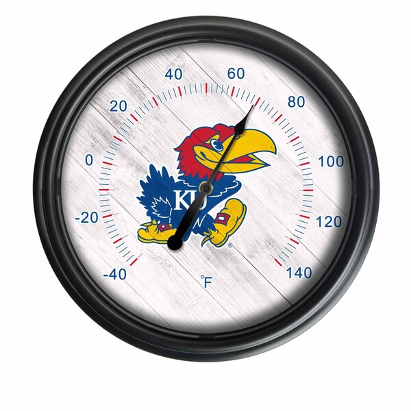 University of Kansas Indoor/Outdoor LED Thermometer