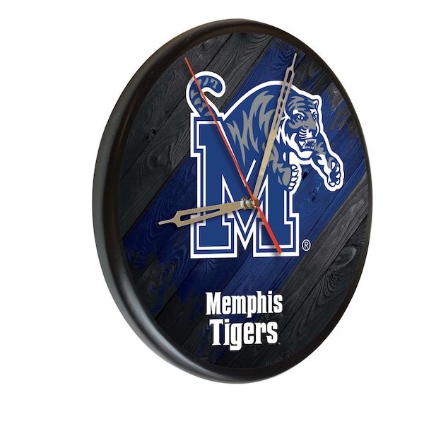 University of Memphis 13" Solid Wood Clock